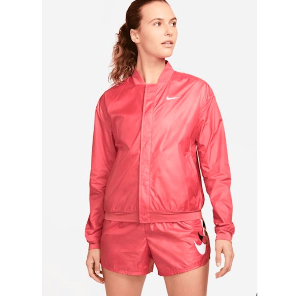 NIKE SWOOSH RUNNING JACKET SIZE SMALL - Picture 3 of 7